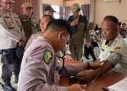 Meriahkan Hut Bayangkara Ke-79, Polres Barsel Gelar Gelar Donor Darah di RSUD Meriahkan Hut Bayangkara Ke-79, Polres Barsel Gelar Gelar Donor Darah di RSUD