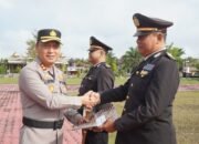 Polres Barsel Gelar Upacara Purna Tugas AKP Sarip Hidayat dan AKP Driyono Polres Barsel Gelar Upacara Purna Tugas AKP Sarip Hidayat dan AKP Driyono