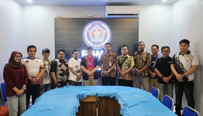 Bangun Sinergi Informasi Pangan, Bulog Barsel Silahturahmi ke Kantor PWI