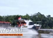 Menyusuri Sungai Barito, Layanan Anjeli Hadirkan Wajah Humanis Polres Barsel