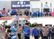 PWI Barsel dan Polres Pererat Silaturahmi Lewat Bukber serta Berbagi Ratusan Takjil