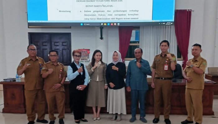 DPRD Barsel Matangkan Ranperda Perlindungan Masyarakat Adat, Segera Dibawa ke Paripurna