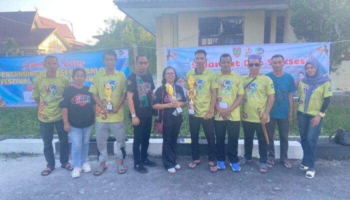 Tim Balogo Barsel Borong Tiga Gelar di HUT Kalteng ke-69