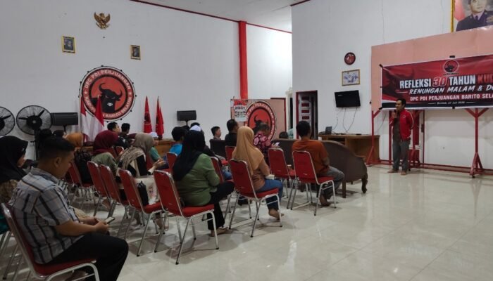 Refleksi 30 Tahun Kuda Tuli, PDIP Barsel Kenang Perjuangan Demokrasi Lewat Renungan dan Doa Bersama