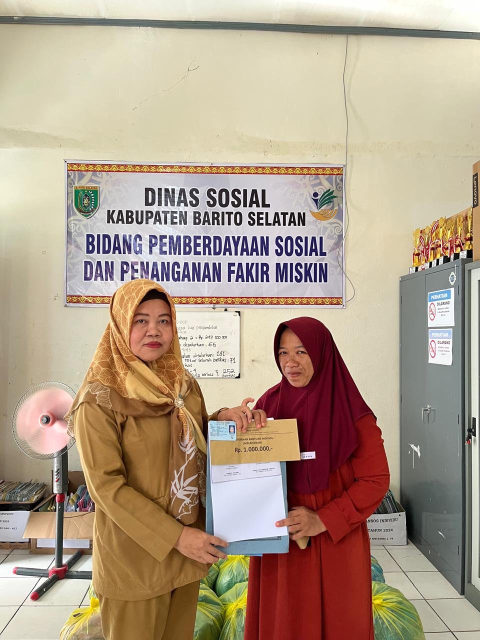 Dinsos Barsel Siapkan Program Bantuan Sosial Individu untuk Warga Miskin Hadapi Risiko Sosial IMG 20260807 WA0004