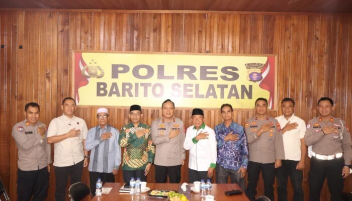 Polres Barsel dan PCNU Perkuat Sinergi Jaga Kamtibmas