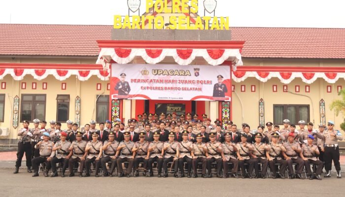 Hari Juang Polri 2026, Kapolres Barsel Tekankan Semangat Pengabdian dan Pelayanan Masyarakat