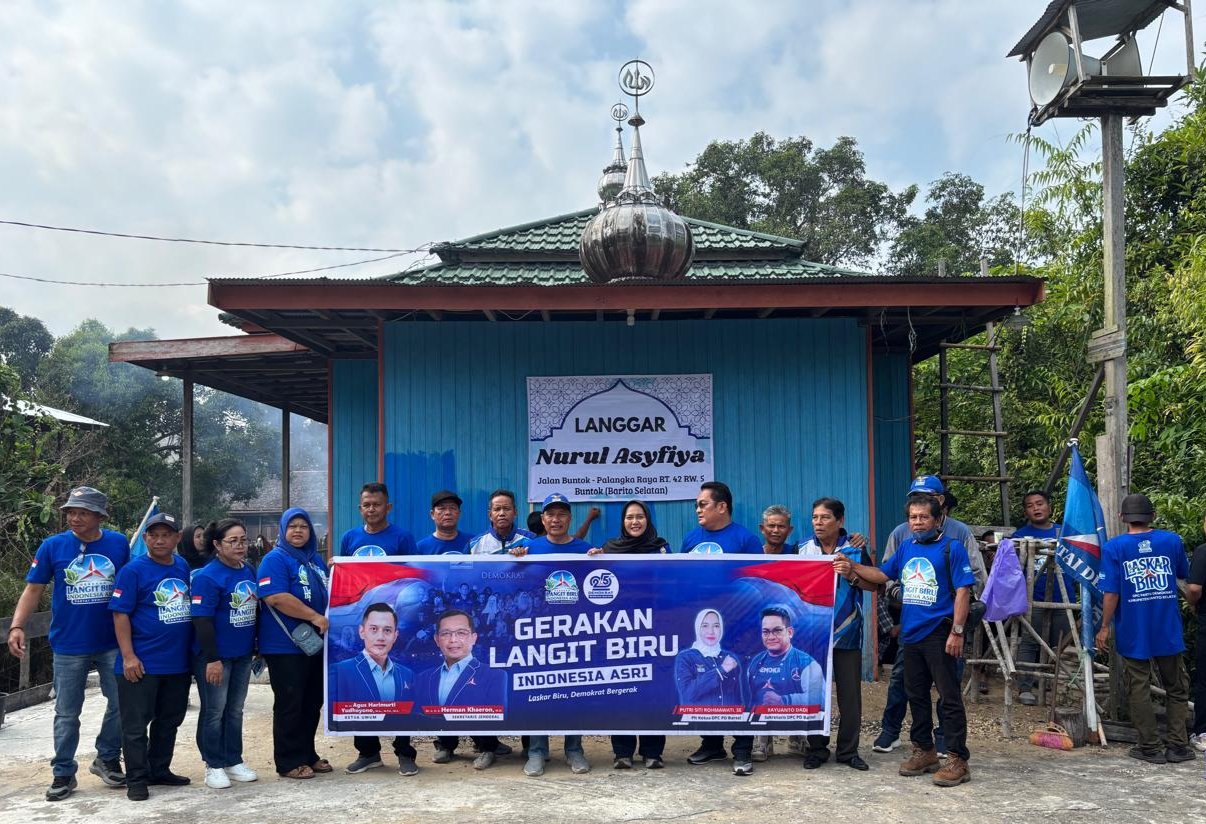 Sambut HUT Ke-25, Demokrat Barsel Pilih Mengabdi Lewat Aksi Bersih Rumah Ibadah IMG 20260807 103946