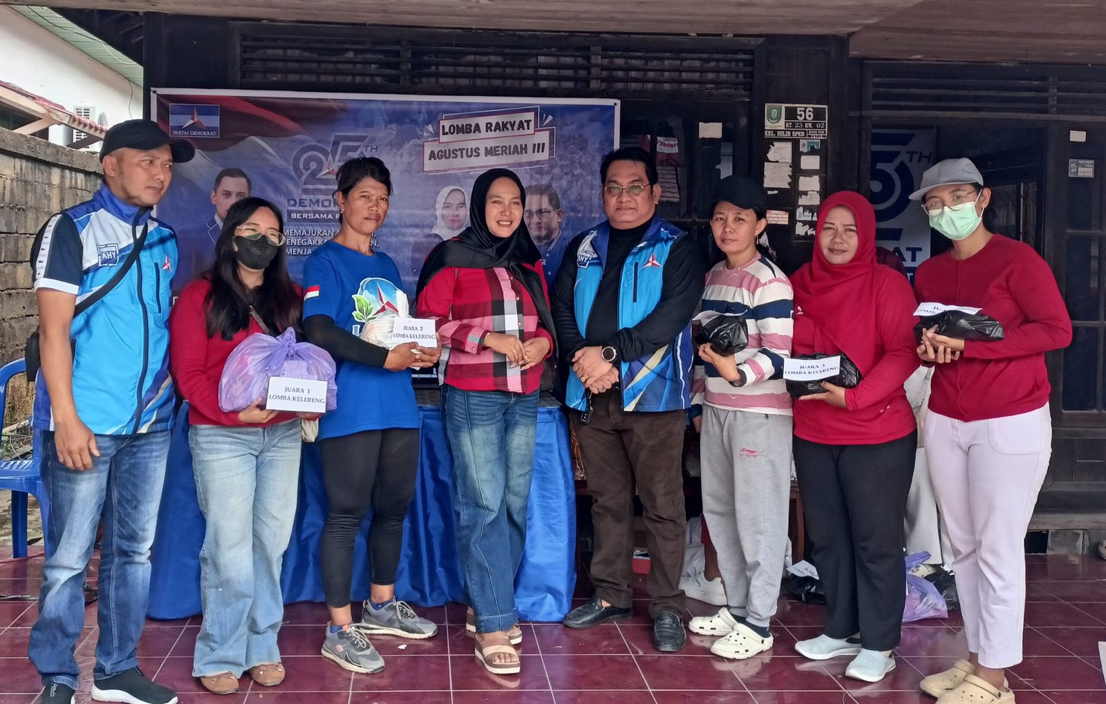 DPC Demokrat Barsel Semarakkan HUT Demokrat dan HUT RI Dengan Lomba Serta Bagi Masker IMG 20260823 132622 scaled