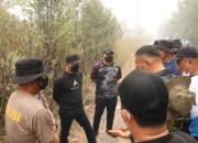 Kapolres Barsel: Karhutla Pamangka Berhasil Dipadamkan, Tim Gabungan Lanjutkan Pendinginan
