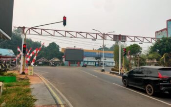 Traffic Light Simpang Tiga Kangkung Kembali Normal, Dishub Imbau Pengendara Utamakan Keselamatan