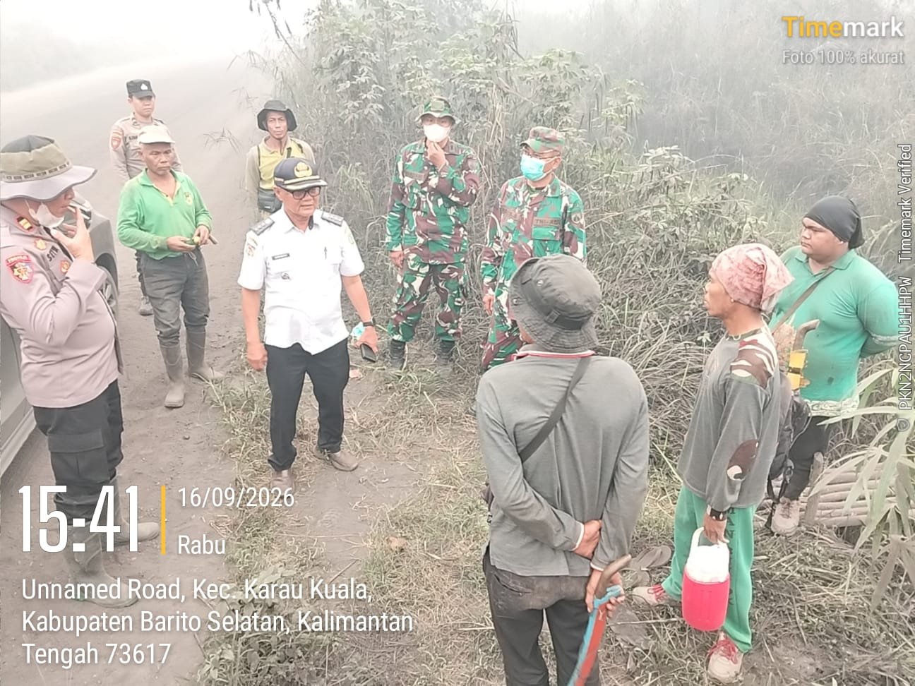 Sinergi TNI-Polri, ASN dan MPA Perkuat Patroli Karhutla di Karau Kuala IMG 20260916 WA0014
