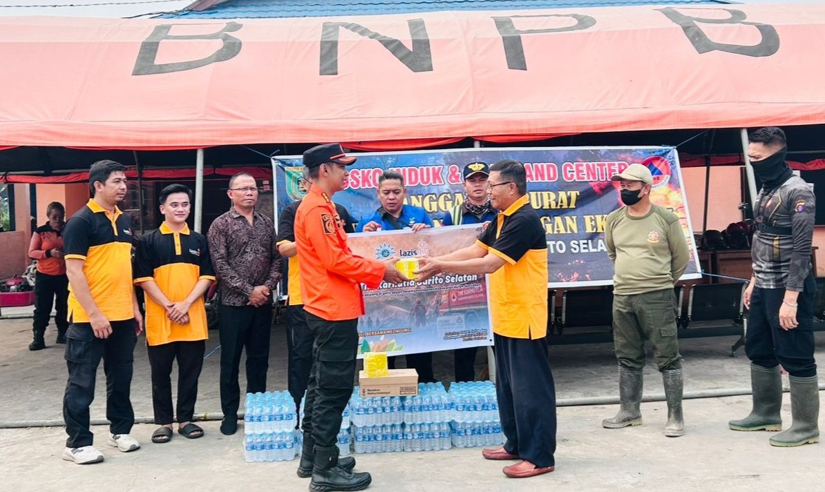 Lazismu Barsel Salurkan Bantuan Logistik untuk BPBD Barsel IMG 20260905 121926