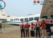 Hasil OMC BNPB Kalteng, Sejumlah Wilayah Barsel Diguyur Hujan