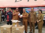 Dinkes Barsel Salurkan 900 Masker N95 Untuk Garda Terdepan Karhutla