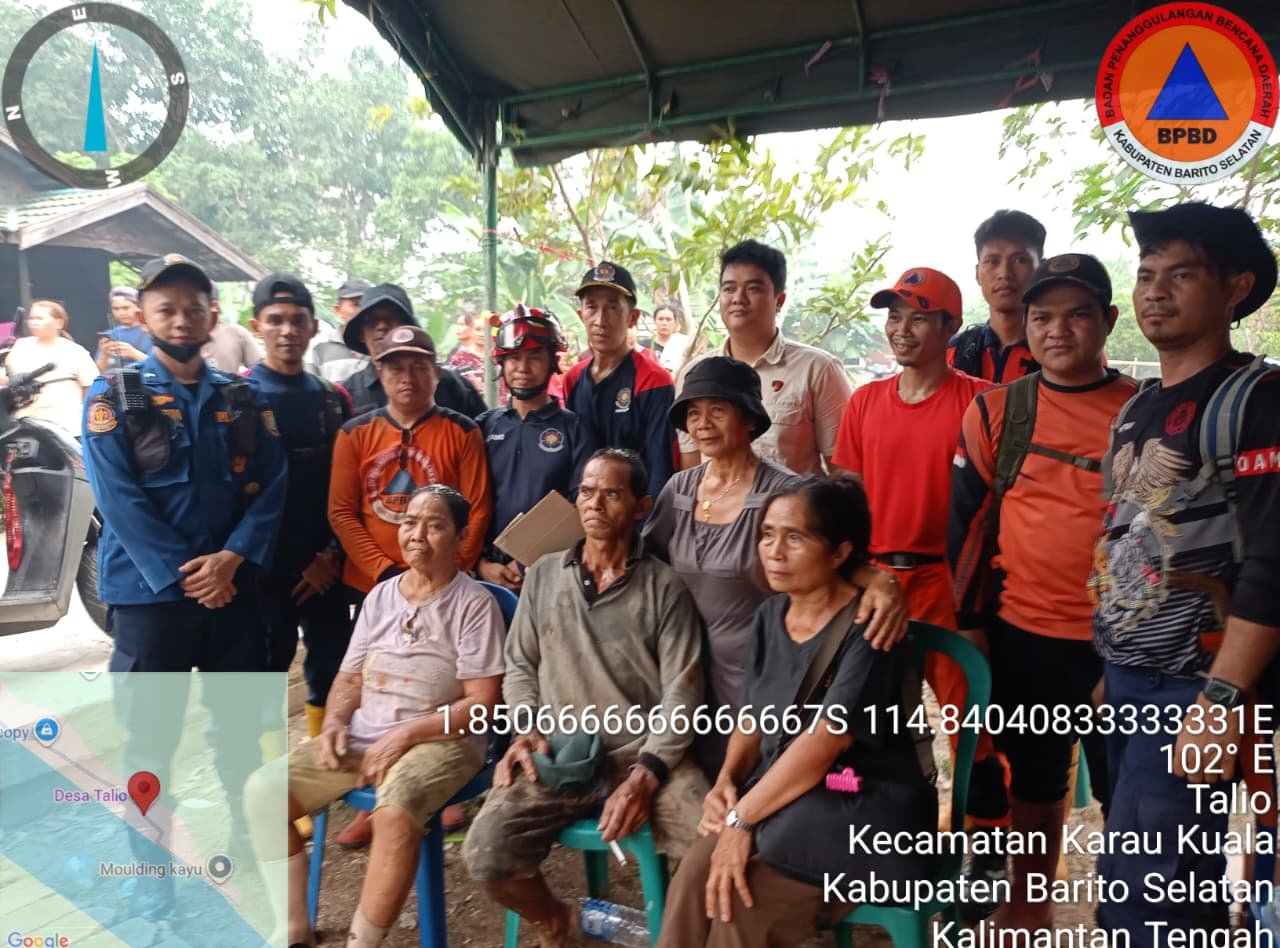 Dua Warga Desa Talio Yang Sempat Hilang Ditemukan Selamat di Danau Limut IMG 20260924 174254