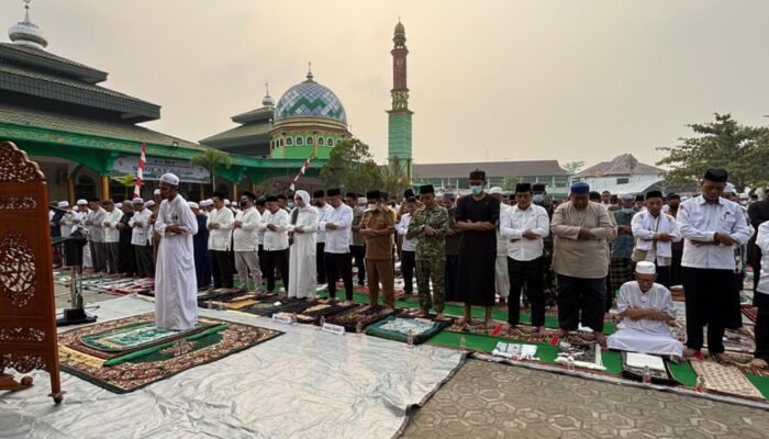 Pemkab dan Seluruh Elemen di Barsel Gelar Salat Istisqa dan Doa Bersama