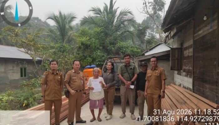 Disperkimtan Barsel Mulai Realisasikan Program Bedah Rumah 2026
