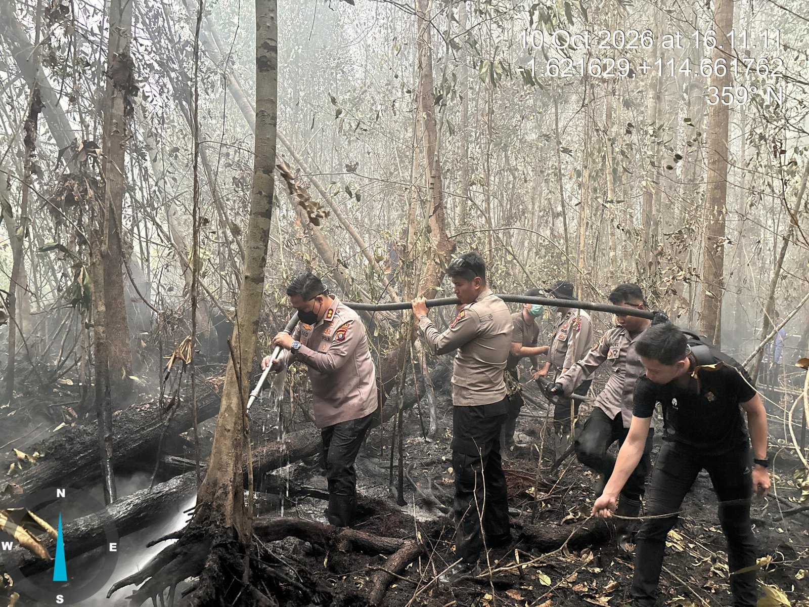 Kapolres Barsel Pimpin Pendinginan Lahan Gambut di Madara dan Kalahien, Cegah Karhutla Kembali Meluas IMG 20261010 WA0097 scaled
