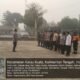 Camat dan Kapolsek Karau Kuala Pimpin Apel Siaga Karhutla, Dua Titik Api di Bangkuang Dipadamkan