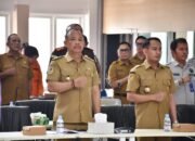 Bupati Barsel Edy Raya Samsuri Hadiri Rakor Penanganan Karhutla Tingkat Provinsi Kalteng
