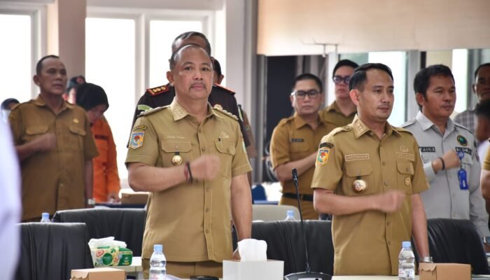 Bupati Barsel Edy Raya Samsuri Hadiri Rakor Penanganan Karhutla Tingkat Provinsi Kalteng