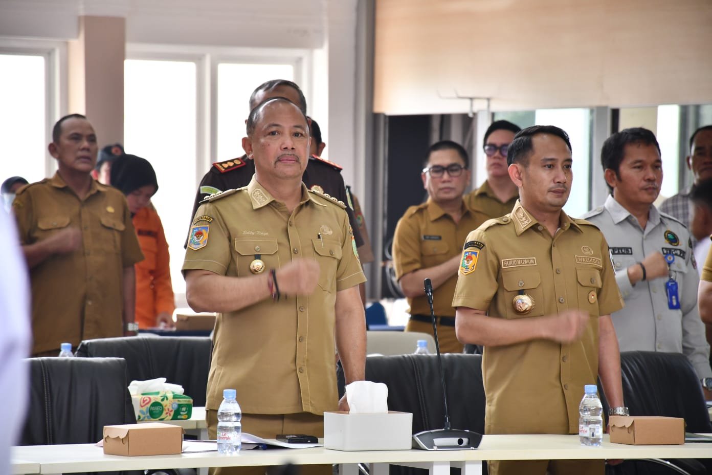 Bupati Barsel Edy Raya Samsuri Hadiri Rakor Penanganan Karhutla Tingkat Provinsi Kalteng IMG 20261019 WA0011