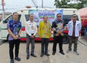Dua Mobil Oksigen Dinkes Barsel Disiagakan Layani Warga Terdampak Karhutla Hingga Pelosok Desa