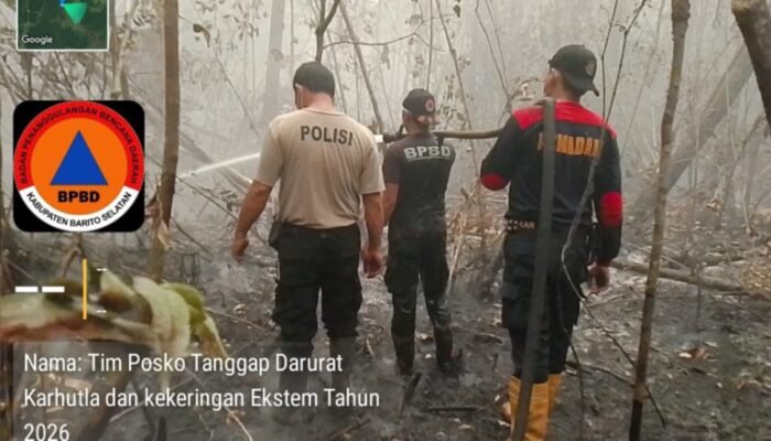 Hotspot Barsel Anjlok dari 97 Menjadi 4 Titik, Kabut Asap Masih Mengancam