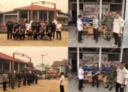 Camat Jenamas Pimpin Apel Posko Gabungan Karhutla, Relawan Dapat pakaian lapangan dan Cek Kesehatan Gratis