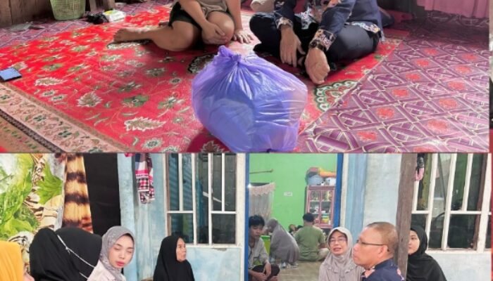 Pemkab Barsel Salurkan Bantuan untuk Keluarga Bayi dan ASN PPPK yang Meninggal di Tengah Kabut Asap
